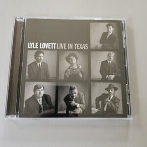 Lyle Lovett - Live in Texas - CD - Vtg Physical Music - Country